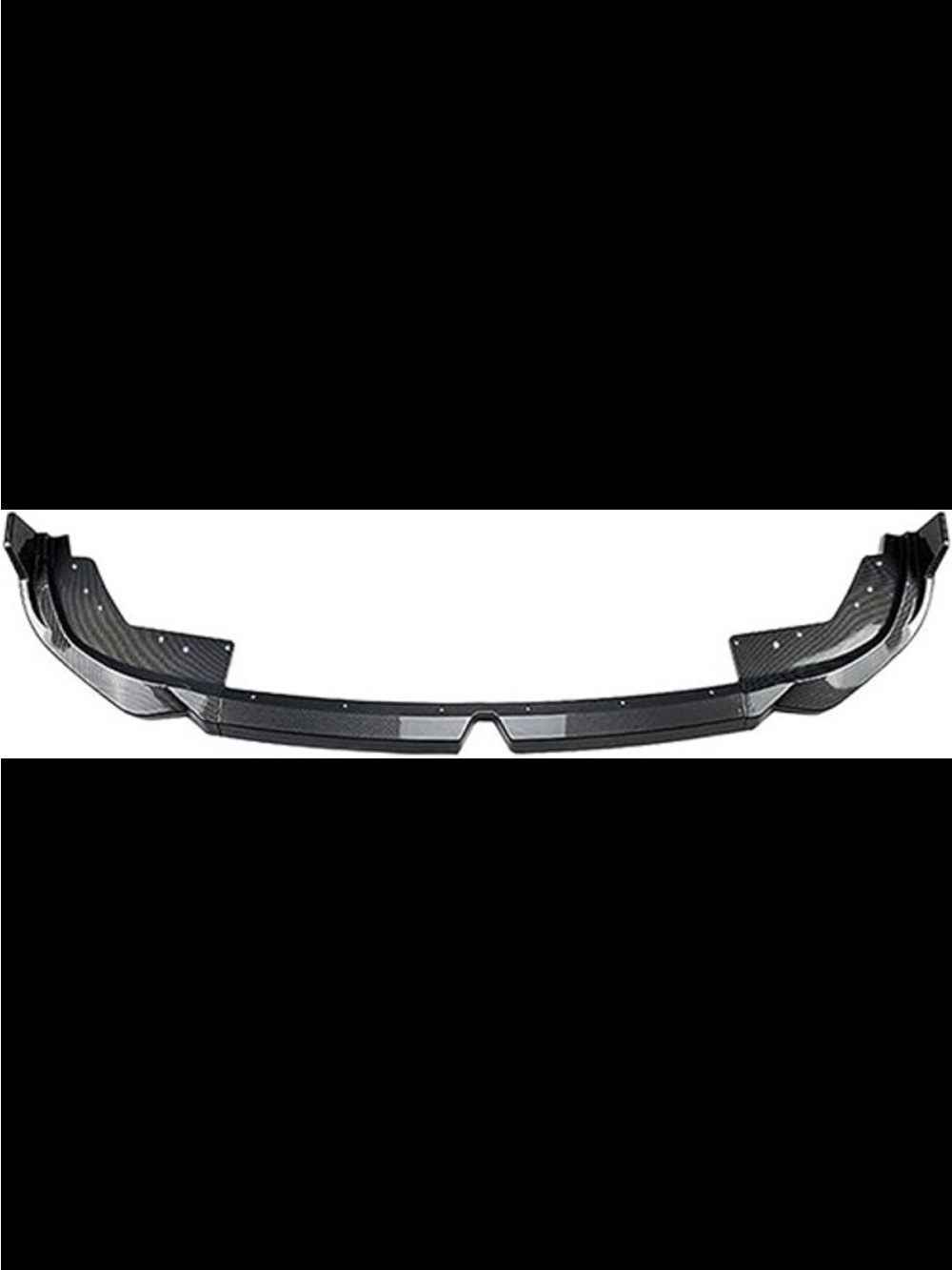 BMW Carbon Fiber Front Lip - Black